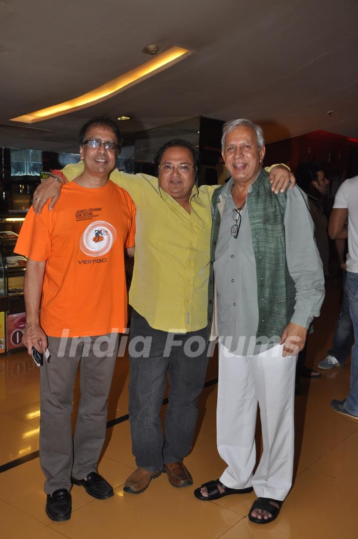 Anant Mahadevan, Rakesh Bedi and Raman Kumar at the special screening of JOBS