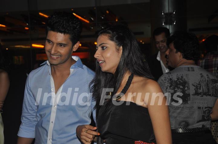 Ravi and Sargun were seen together at Gautam Rode's Birthday Party