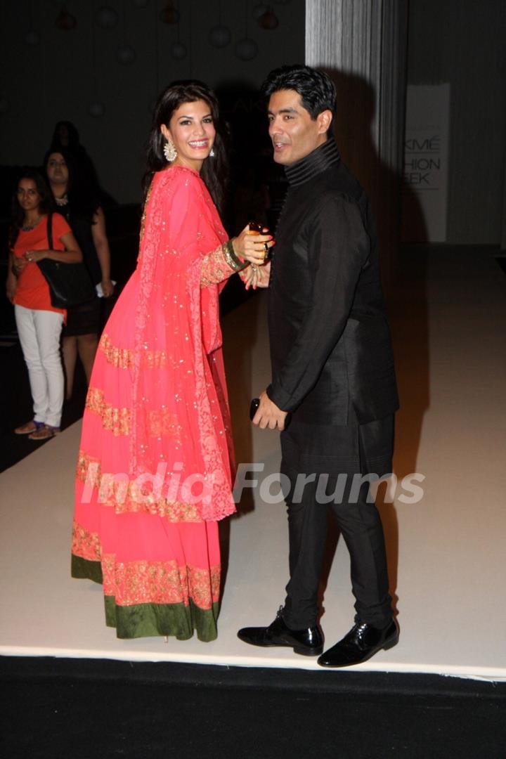 Lakme Fashion Week with Manish Malhotra