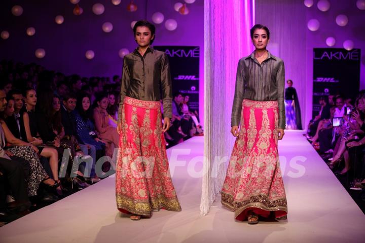 Lakme Fashion Week with Manish Malhotra