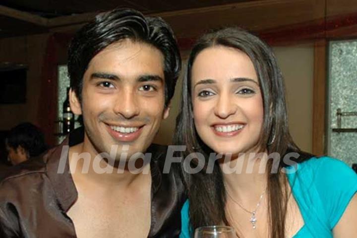 Mohit Sehgal and Sanaya Irani