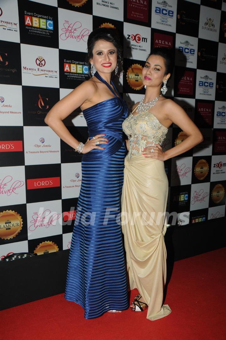 Bulbeer Gandhi and Twinkle Bajpai at the Glamour Style Walk