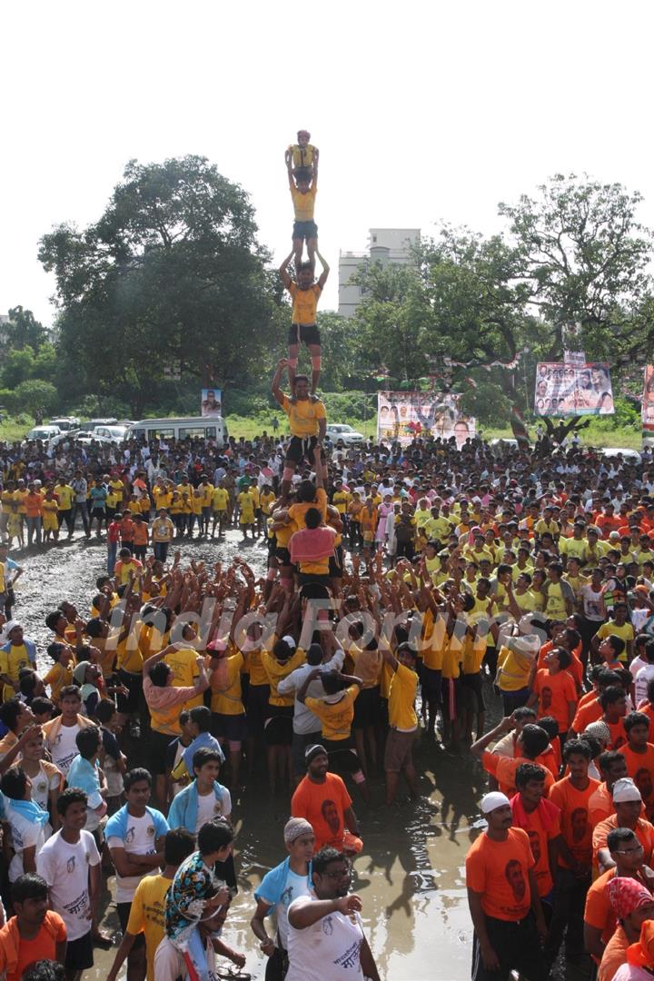 Dahi Handi celebrations