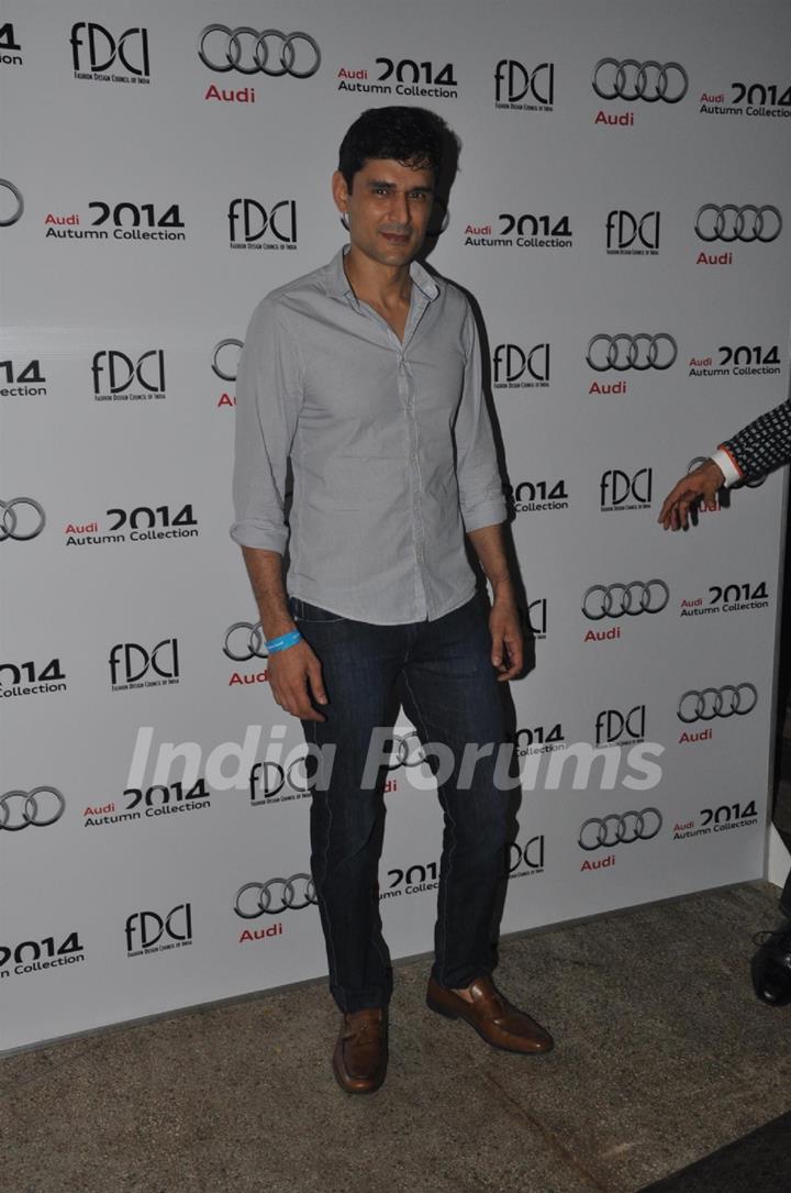 Niketan Madhok at the Audi Autumn ACollection 2014