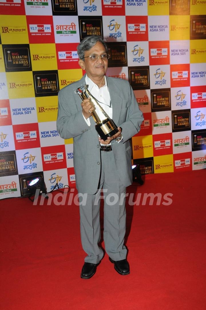 Shridhar Phadke at BIG Marathi Entertainment Awards