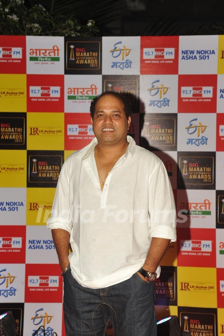 Sunil Jadhav at BIG Marathi Entertainment Awards