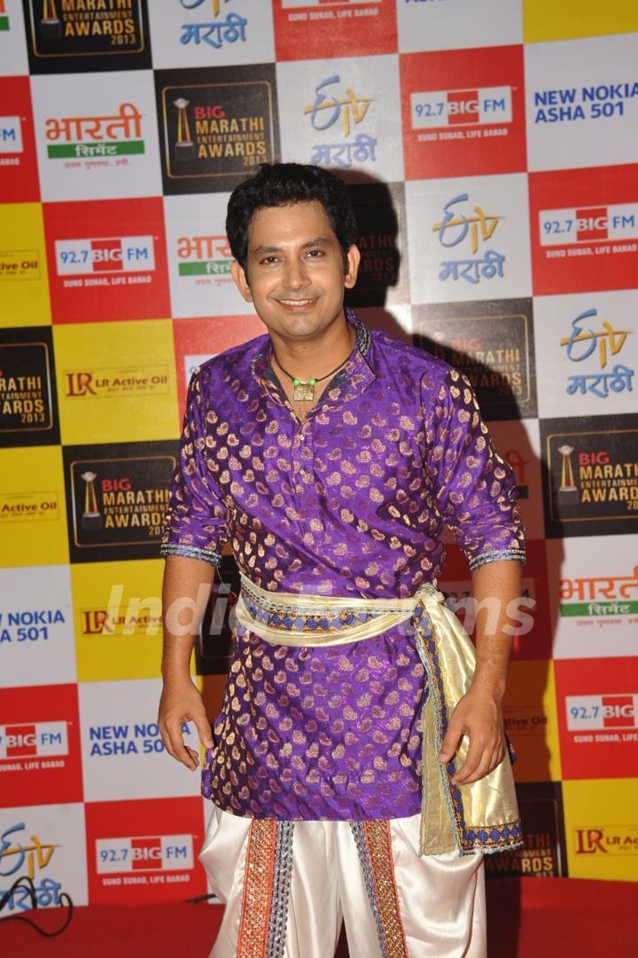 Umesh Kamat at BIG Marathi Entertainment Awards