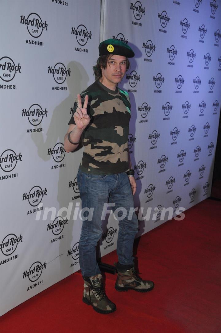 Luke Kenny at the Hard Rock Cafe Launch in Andheri