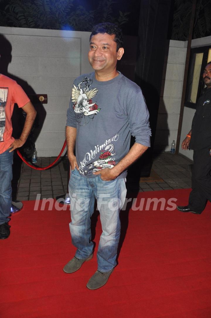 Ken Ghaosh arrives at the Hard Rock Cafe Launch in Andheri