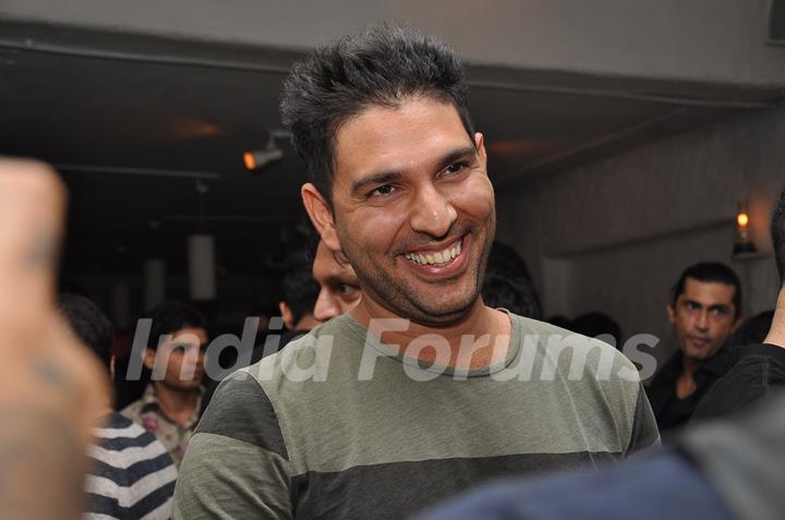 Yuvraj Singh was at THE COLLECTIVE as it launches The Green Room