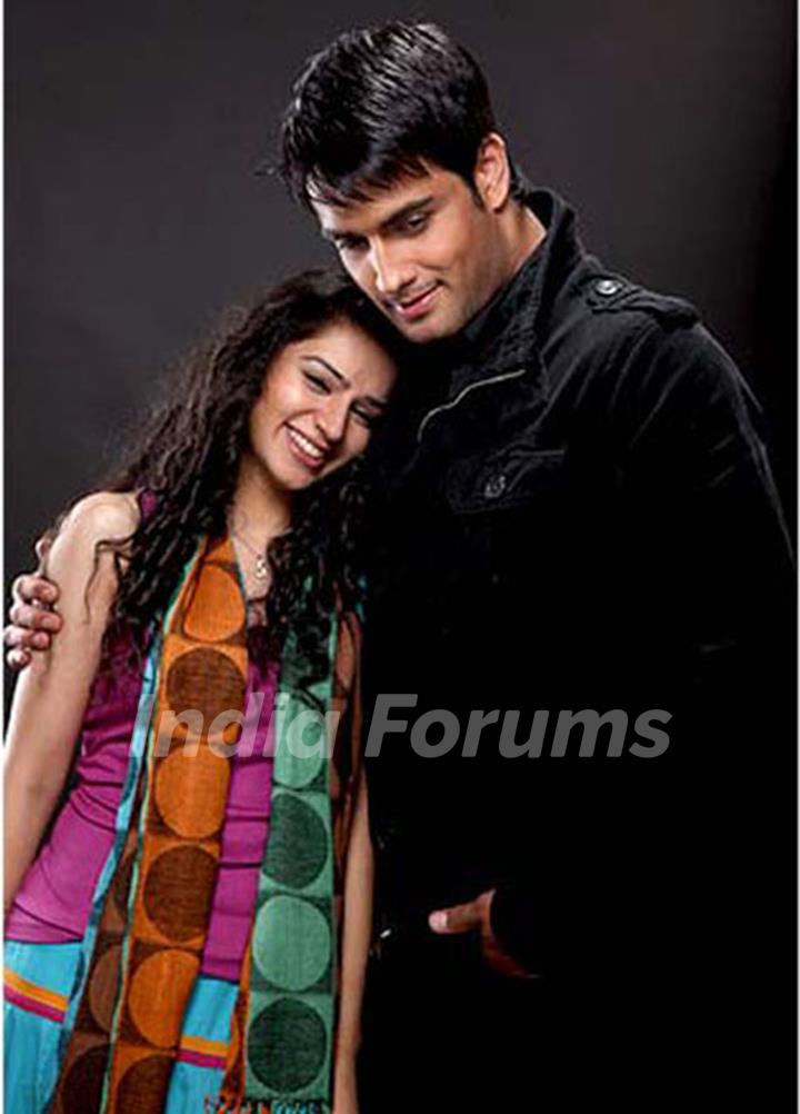 Vivian Dsena and Sukirti Kandpal