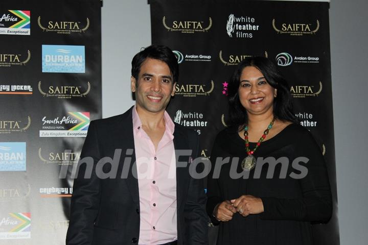 Tusshar Kapoor at the Shootout Series screened at Durban