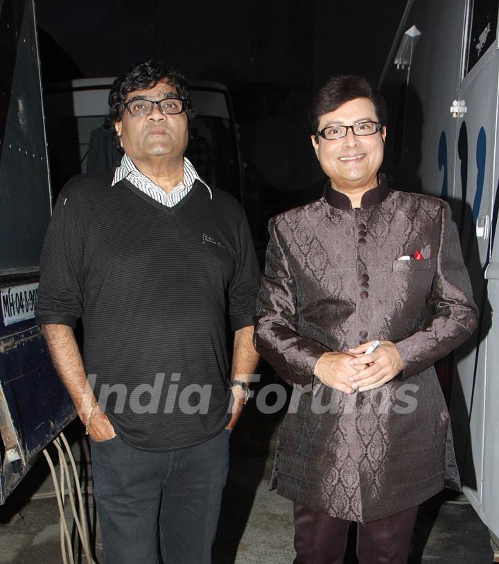 Ashok Saraf with Sachin Pilgaonkar