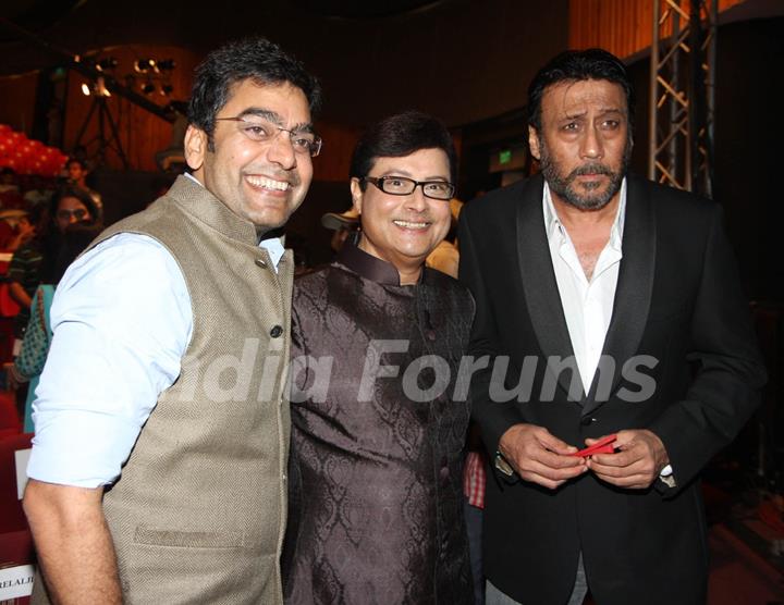 Ashutosh Rana,Sachin Pilgaonkar, and Jackie Shroff at the event