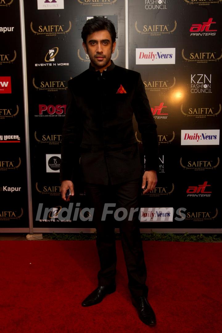 Amit Sadh at the red carpet of SAIFTA