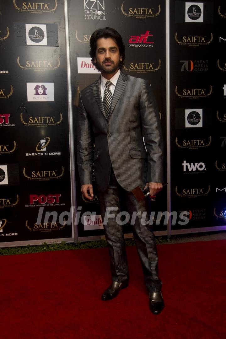 Arjan Bajwa at the red carpet of SAIFTA