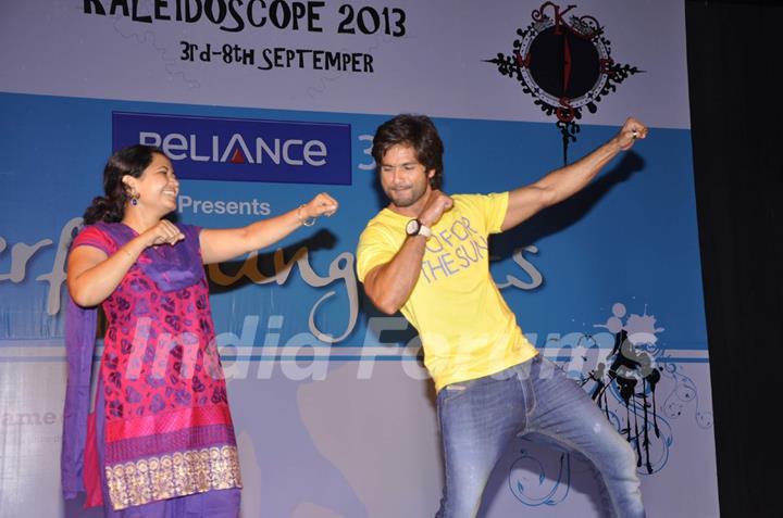 Shahid Kapoor at Kaleidoscope 2013