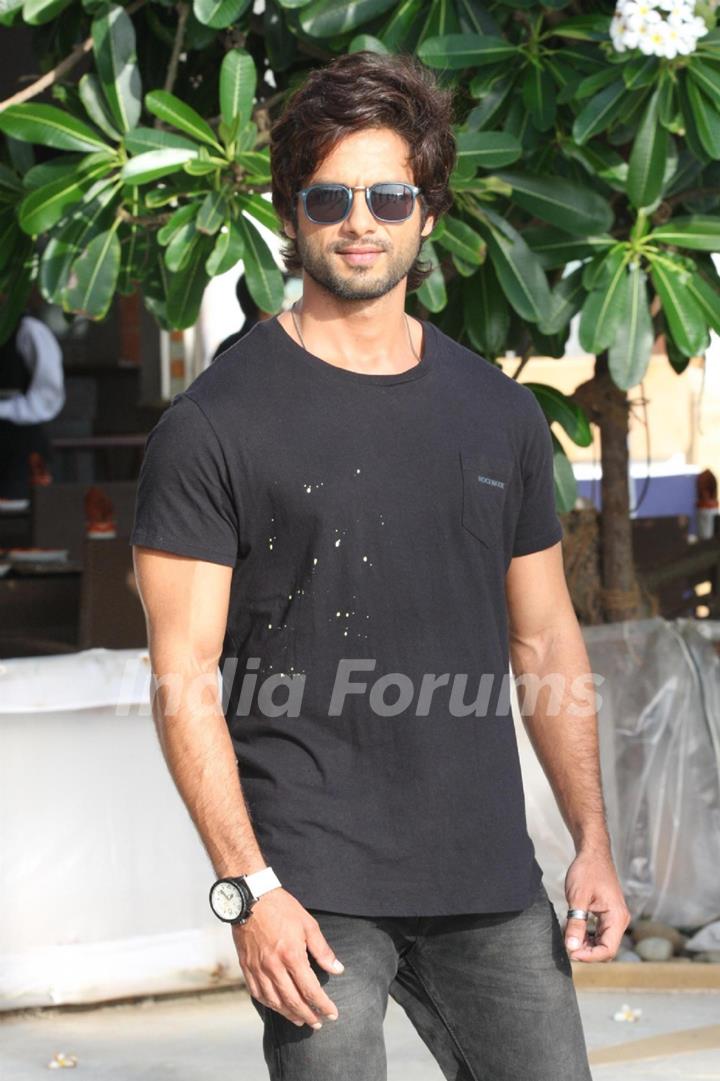 Shahid Kapoor was at the PHATA POSTER NIKLA HERO- press meet