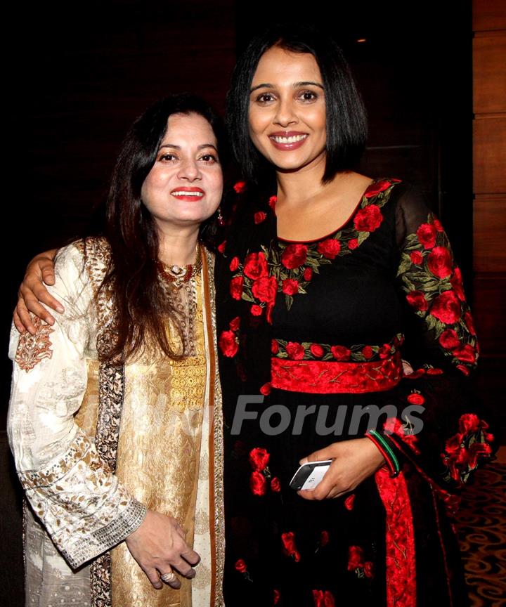 Vijeta Pandit with Suchitra Krishnamurthy at the Party