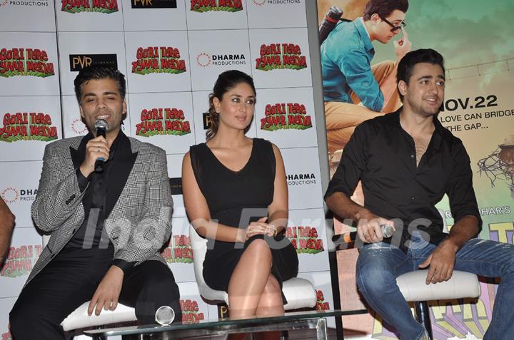 Karan Johar speaks about the movie at the First look of Gori Tere Pyar Mein