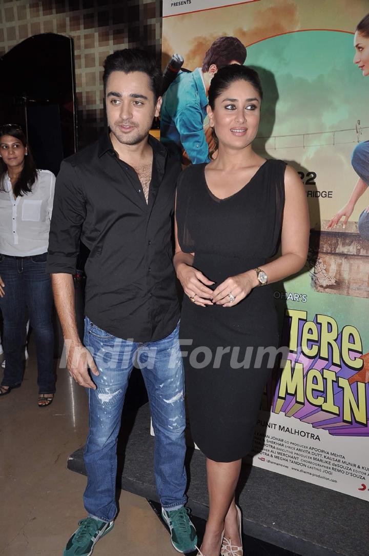 The lead pair of Gori Tere Pyar Mein, at the first look of the movie