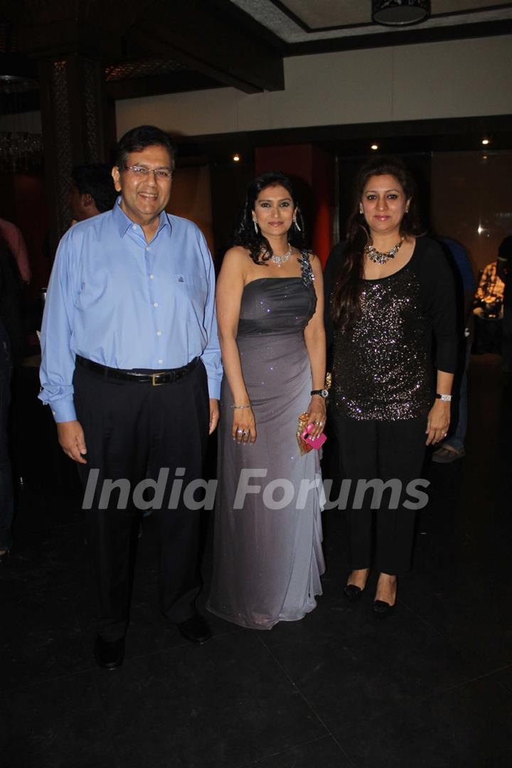 Industrialist Dilip Piramal, Lalitya Munsha and Shalini Piramil at the event