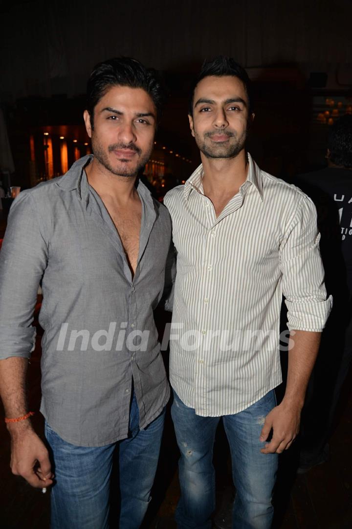 Vikas Bhalla with Ashmit Patel at Tulip Joshi`s birthday bash