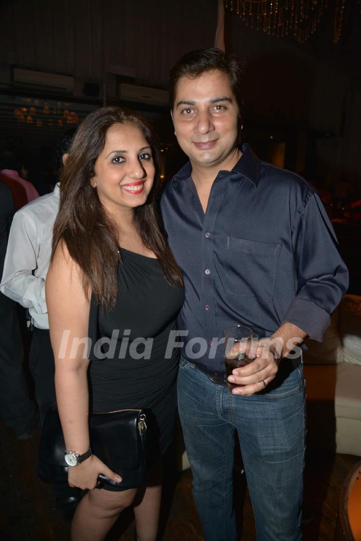 Munisha Kahtwani with Varun Badola at Tulip Joshi`s birthday bash