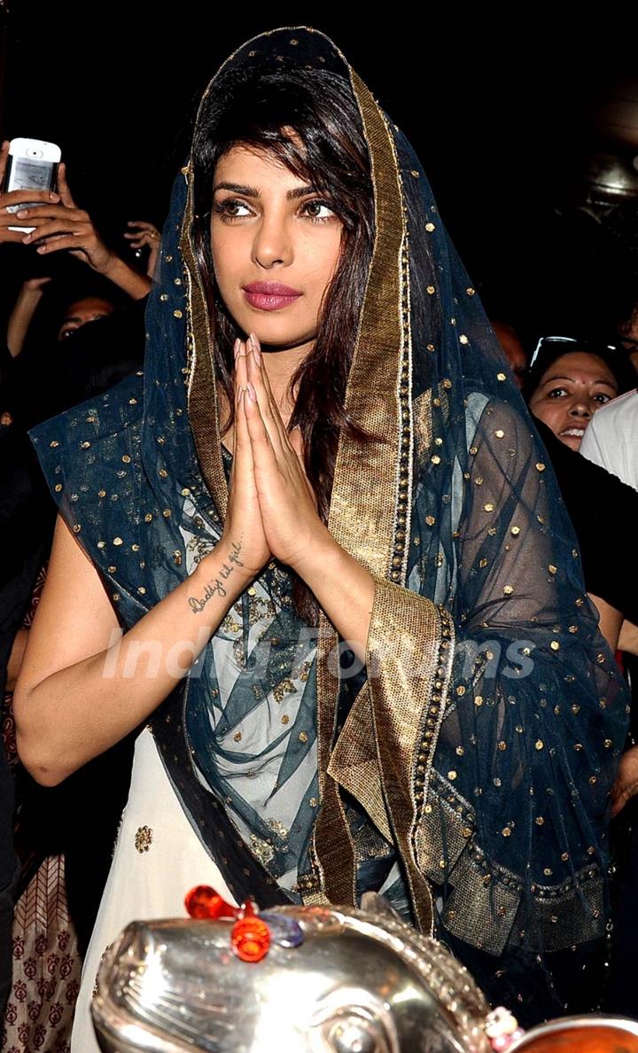 Priyanka Chopra was at Andhericha Raja