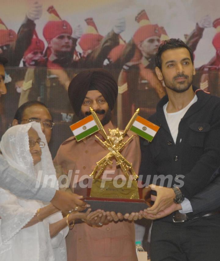 Veer Bravery Award - a function organized by Anti Terrorist Front