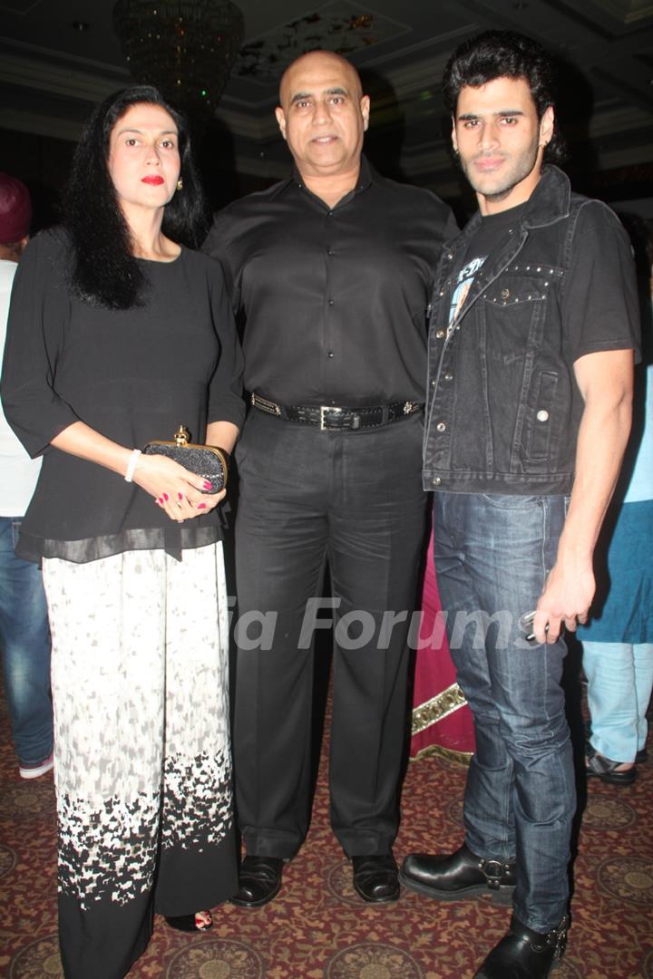 Puneet Issar was with his family at the 'Mahabharat' Launch Party