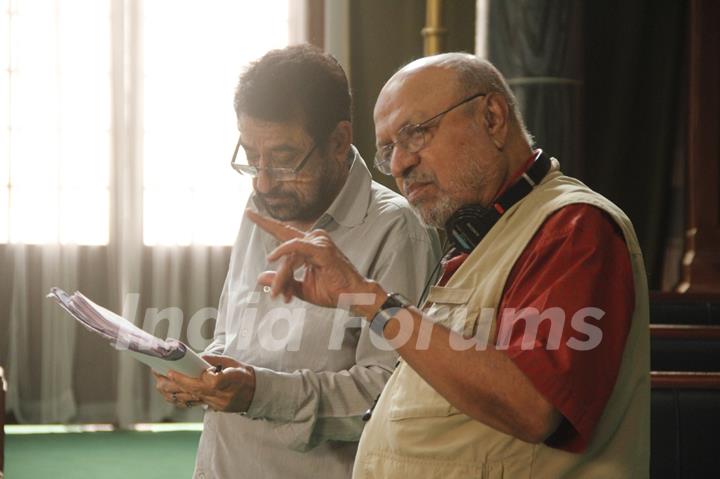 Shyam Benegal shoots for 'Samvidhan'