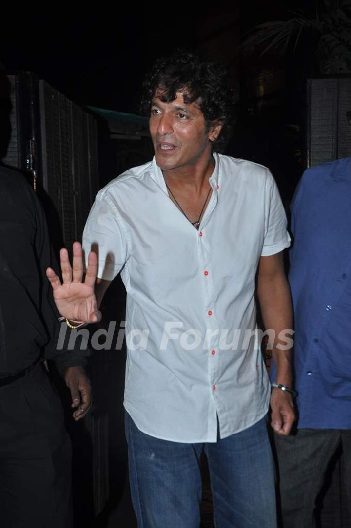 Chunky Pandey at his Birthday Bash