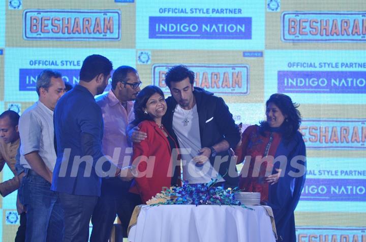 Ranbir Kapoor celebrates his birthday at the event