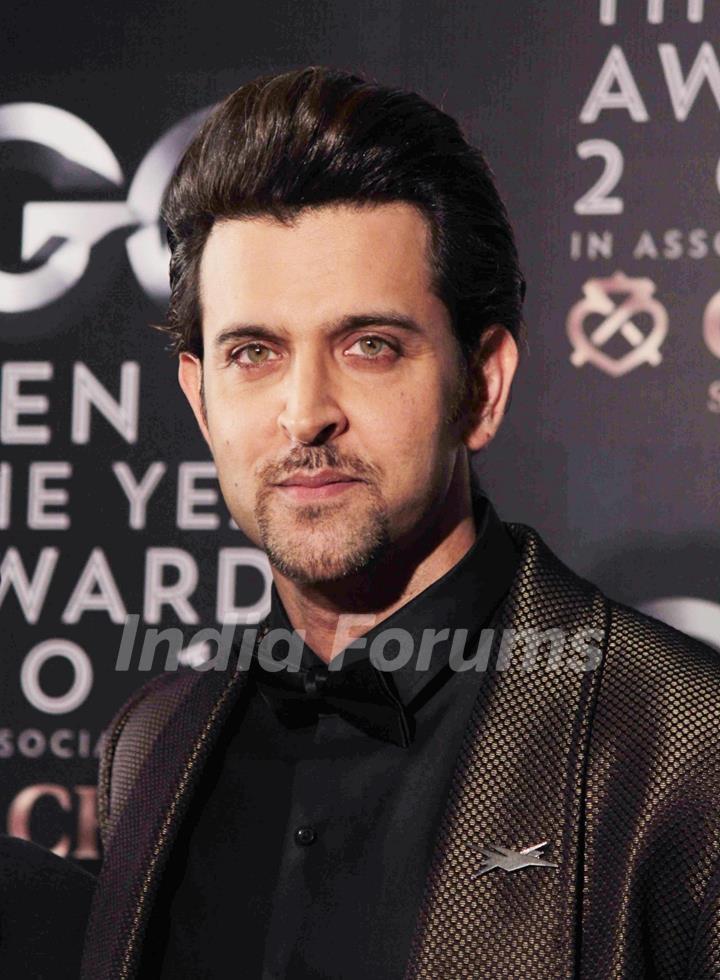 Hrithik Roshan was at the GQ Man of the Year Award 2013