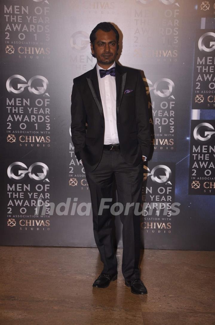 Nawazuddin Siddiqui at the GQ Man of the Year Award 2013