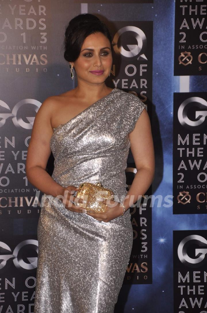 Rani Mukherjee was at the GQ Man of the Year Award 2013