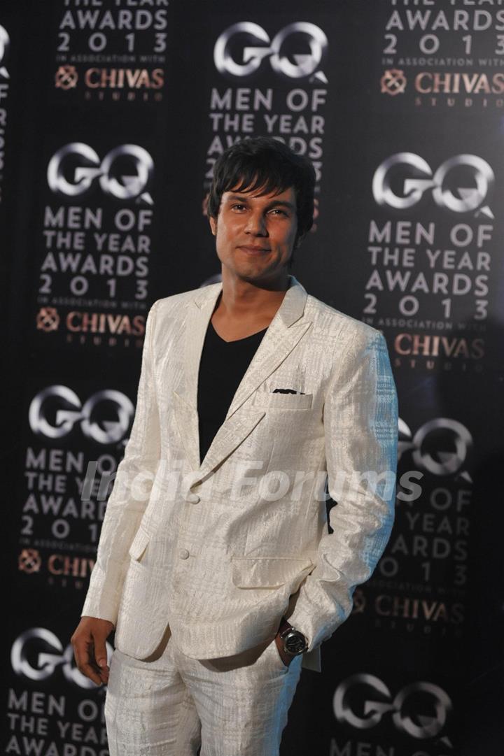 Randeep Hooda was at the GQ Man of the Year Award 2013