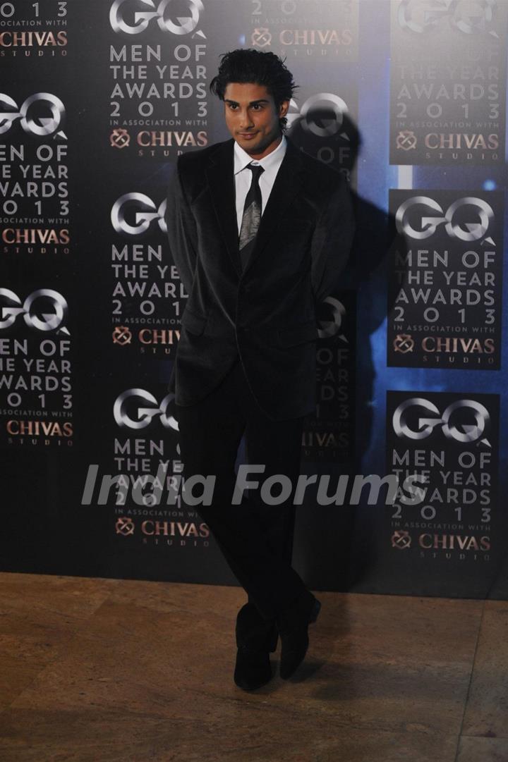 Prateik Babbar was seen at the GQ Man of the Year Award 2013