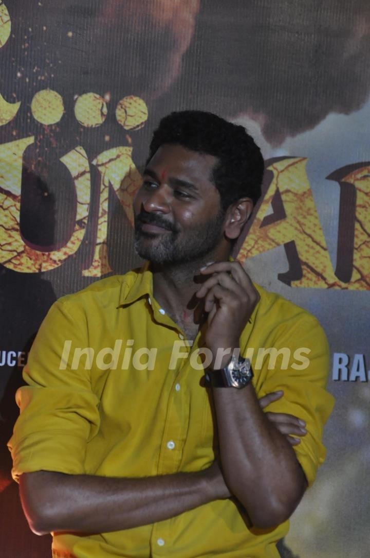 Prabhu Dheva at the theatrical trailer release of the film R...Rajkumar