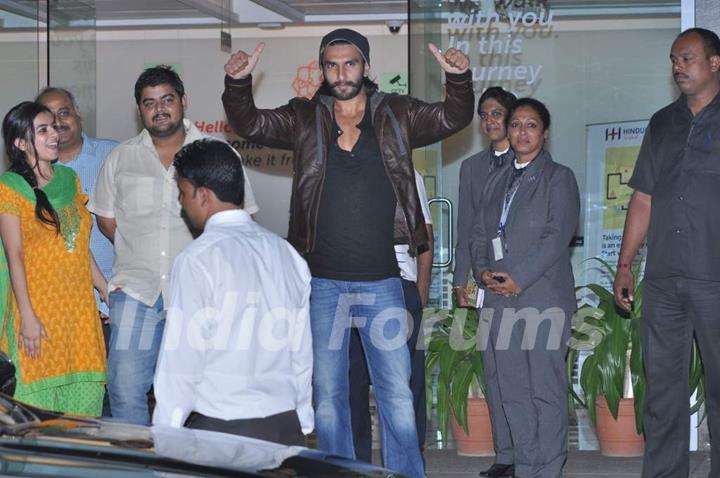 Ranveer Singh discharged from the hospital