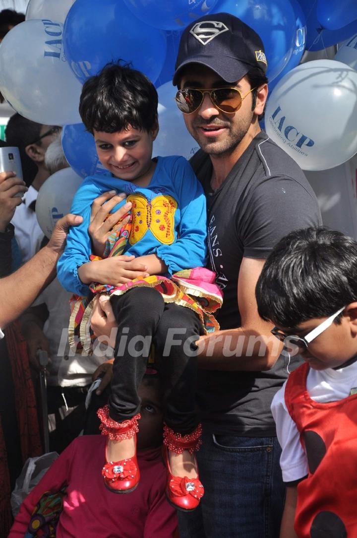 Ayushmann Khurrana at World Cerebral Palsy Day