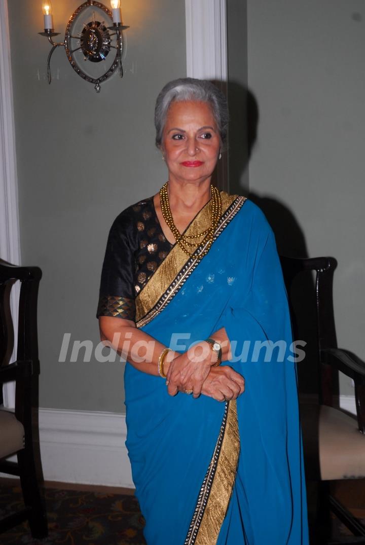 Waheeda Rehman was seen at the Fund Raising Event - Uff Yoo Maa