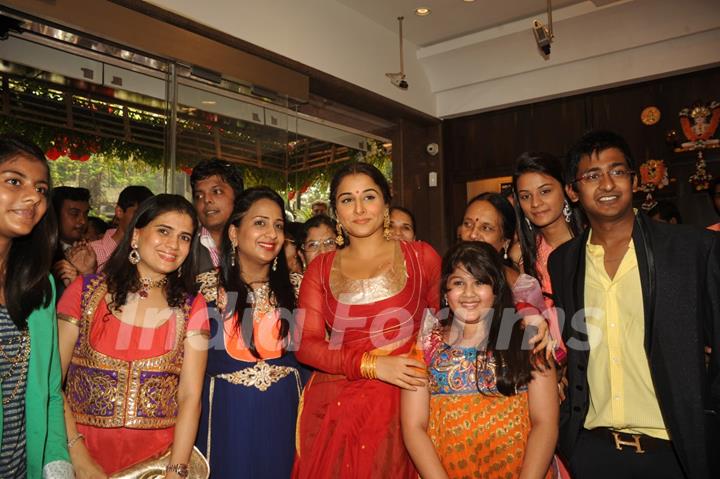 Vidya Balan at the Ranka Jewellers Showroom