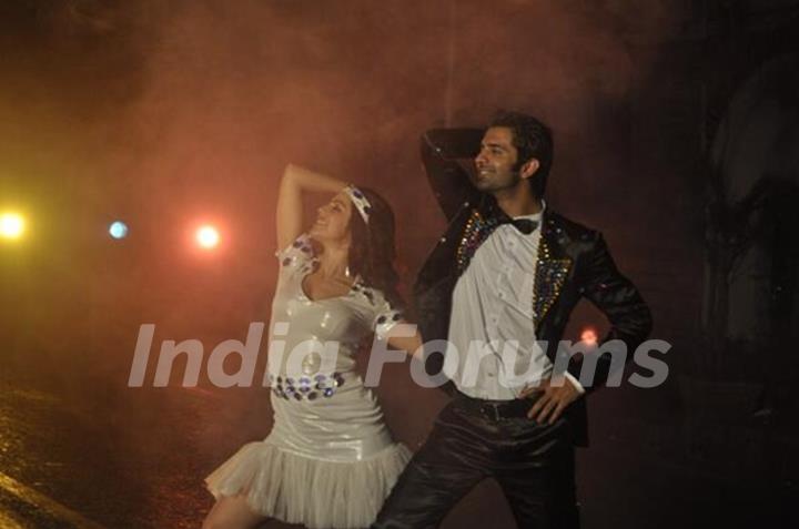 Barun Sobti and Shenaz Treasury