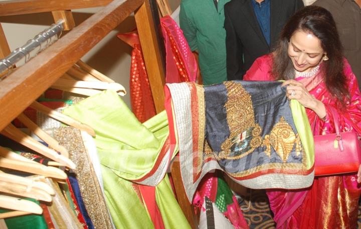 Hema Malini inaugurates Art and Couture exhibition Sarvam Shashvatam