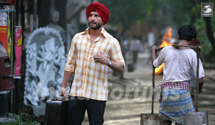 Saif Ali Khan looking like a Sardarji