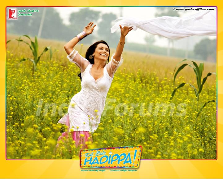 Rani Mukherjee wallpaper from the movie Dil Bole Hadippa