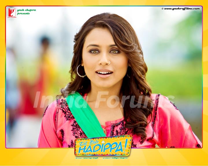 Wallpaper of Dil Bole Hadippa movie starring Rani Mukherjee