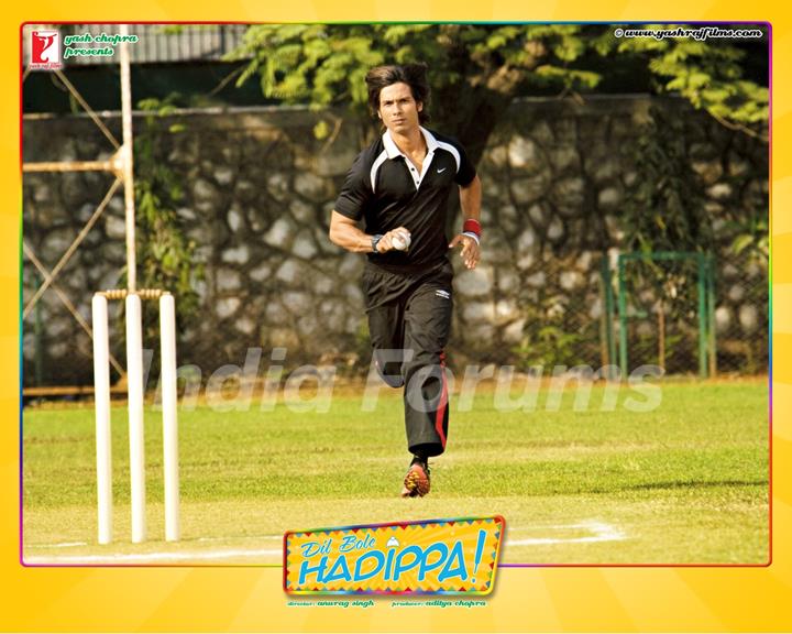 Wallpaper of Shahid Kapoor from the movie Dil Bole Hadippa